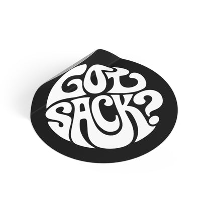 Got Sack? B&W Vinyl Sticker