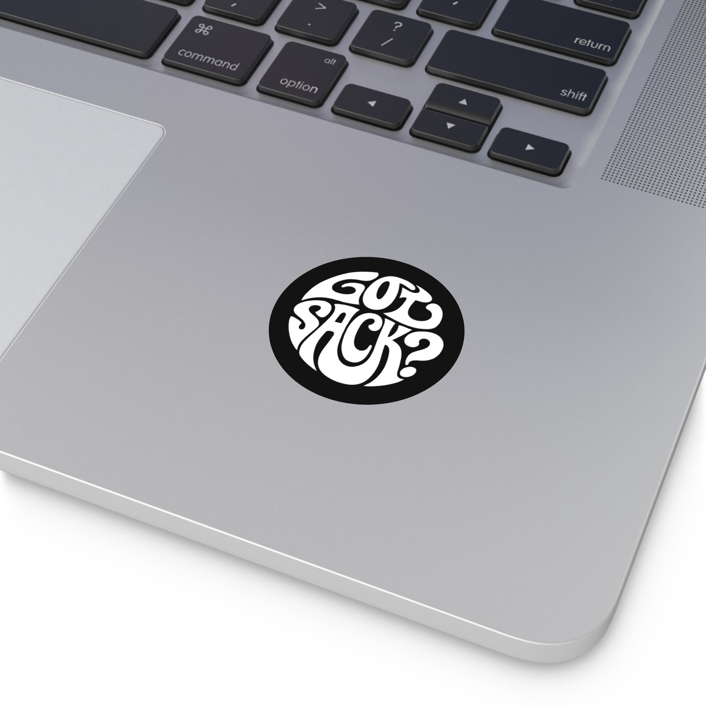 Got Sack? B&W Vinyl Sticker