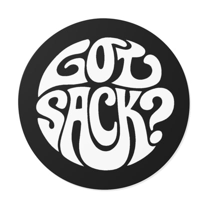 Got Sack? B&W Vinyl Sticker